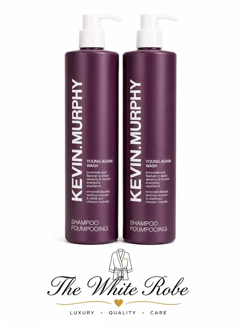 (2 Pack) KEVIN.MURPHY Young.Again Wash Shampoo 12 fl.oz.